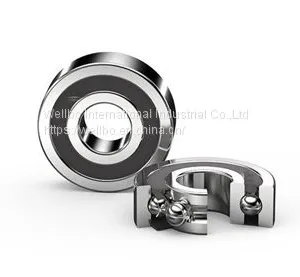 High Speed Stainless Steel Ball Bearing 6000 2RS for Aluminium Saw Medical Devices Cryogenic Engineering thumbnail-2