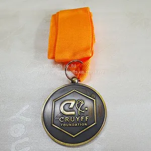 Custom Religious Honor Award Medal With Ribbons High Quality Wholesale Medals thumbnail-1