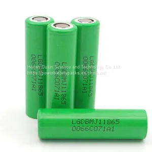 3.7v 3500mAh INR18650 MJ1 Cylindrical Rechargeable Lithium Ion Battery thumbnail-1