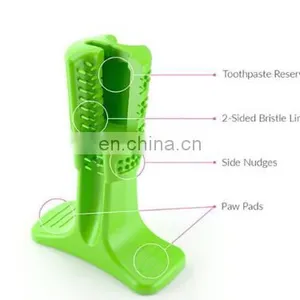 Factory Wholesale Dog Toothbrush Chew Brushing Stick High Quality Pet Health Massage Brush thumbnail-5