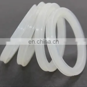 Pneumatic Cylinder Metric Single Lipped PU Piston Rod Oil Seal Ring White For Solenoid Valve CKD 4F310-KZ thumbnail-1