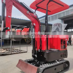 Garden Use 1 Ton Mini Digger Crawler Excavator thumbnail-6