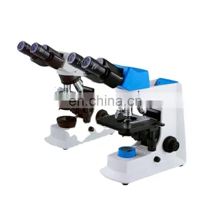 China Manufacturer Cheap Optical Laboratory Binocular Microscope thumbnail-1