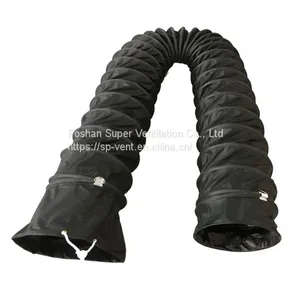 Custom Black Portable Ventilator Fan Black Portable Blower Manufacturer Ventilation Equipment Factory thumbnail-3