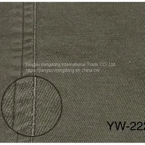 27%Cotton 45%Rayon 23%Polyester 5%Spandex Twill Fabric Peached at Back Side thumbnail-1