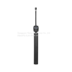 Patented Electric Bikes Repair Tool Small Bike and Cycle Tire Inflator Machine With Guage Air Mini Alloy Portable Bicycle Pump thumbnail-3