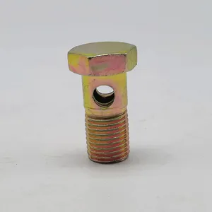 SYD-1164 Hollow Banjo Bolt M8x1.25 Hexagon Size 13mm Banjo Bolt Length 24mm thumbnail-1