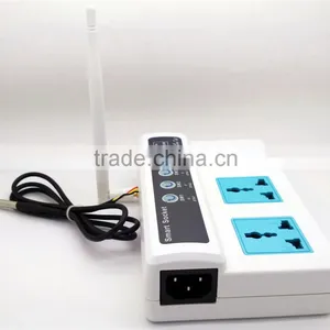 2200W 10A QUADBAND SMS/CALL Remote Controlled GSM Power Socket With 3 Outlets Which Also Supports Temperature Control thumbnail-6