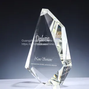 New Arrival New Product Custom Content High Standard K9 Crystal Color is Rich Business Gift Crystal Crystal Trophy thumbnail-1