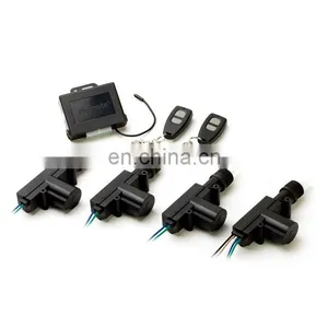 Universal Car Auto Remote Central Kit Door Lock Locking Vehicle Keyless Entry System New With Remote Controllers thumbnail-2