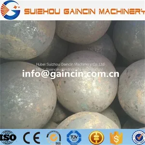 Rolling Steel Media Balls, Grinding Media Milling Steel Balls, Steel Forged Balls thumbnail-1