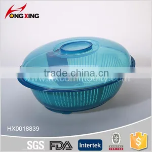 35cm Round Plastic Colander Strainer With Lid thumbnail-6