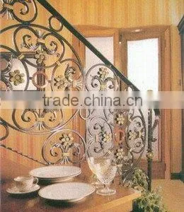 New Design Stair Railling Iron Wrought Iron Component thumbnail-1