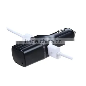 Car Air Purifier Ionizer for In-Car Air Cleaner With 2 USB Port for Charging Mobile thumbnail-2
