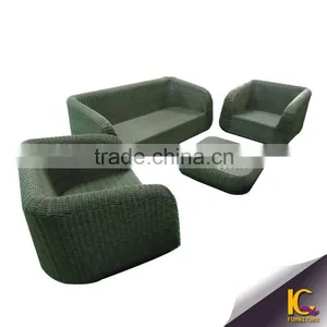 Wholesale Wicker Furnitrure in Foshan Outdoor Patio Sofa Bed thumbnail-3