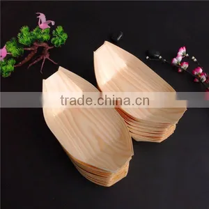 Cheap Wooden Sushi Serving Food Trays Sushi Boat for Sale thumbnail-5