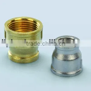 Casting Brass Fittings Brass Female Reducing Socket/coupling thumbnail-1