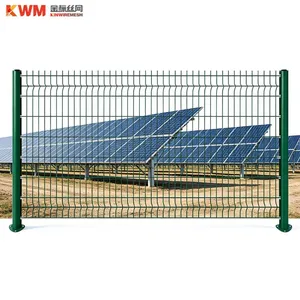 Ground Solar Power Station Metal Fence - Standard Model in Large Stock, Quick Delivery thumbnail-1
