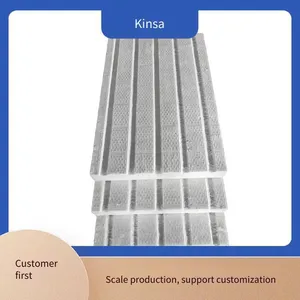 Ceramic Fiber Aluminum Silicate Board, Jinsa, for Power Plants, Steel Mills and Kilns, Easy to Install, Manufacturer thumbnail-5