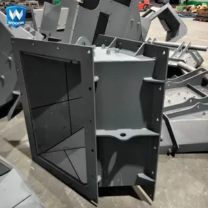 Smooth Weld Surfacing Chromium Carbide Plate Q235 Base Anti-Wear Composite Steel Panel thumbnail-5