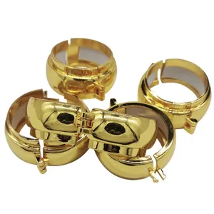 PP Plastic Bottle Clasp With Neck Ring 28mm Diameter Injection Molded 2.5g Weight thumbnail-1