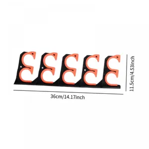 New Coming Horizontal Fishing Rod Holder Display Storage Rack For Garage thumbnail-4