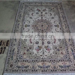 Handmade Double Knots Wool and Silk Apartment Corridor Carpet thumbnail-2