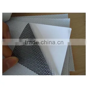 Black Circle Printing Transparent PVC Film Sticker thumbnail-3