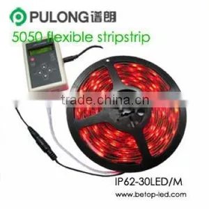 5050 No-waterproof 30 Led Strip RED thumbnail-1