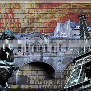 2 Panels European Style Canvas Art Prints for Living Room OM-009 thumbnail-3