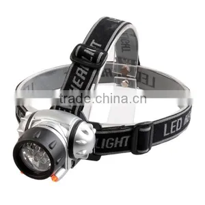 YD737+2 Flashlight Headlamp Plastic LED Headlamp Flashlight By AAA Battery Powered thumbnail-3
