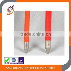 Fiberglass Stake With Metal (Nicked Plated)tip thumbnail-1