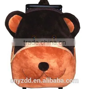 Plush Animal Bagpack With Trolley/plush Bag With Trolley thumbnail-1