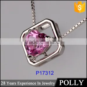 Pendant With Simple Design 14K White Gold Diamond Quantum Boxing Glove Pendant thumbnail-1