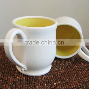 Ceramic Mug With Silicon Lid,cheap Ceramic Mugs,ceramic Eco Coffee Mugs With Lids thumbnail-1