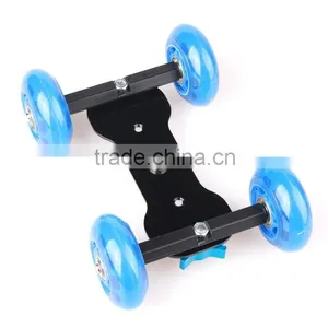 NEWER Tabletop Mobile Rolling Slider Dolly Car Skater Video Track Rail Camera thumbnail-1