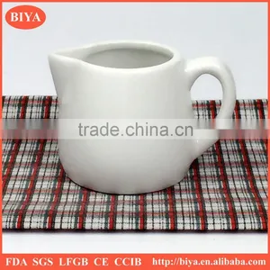 Popular Porcelain Mini Milk Pot Factory Directly High Temperature Porcelain,milk Pot, Juice Jar and Coffee Jar,spice Jar thumbnail-1