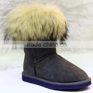 2016 HFUGG Grey Snow Boots thumbnail-1