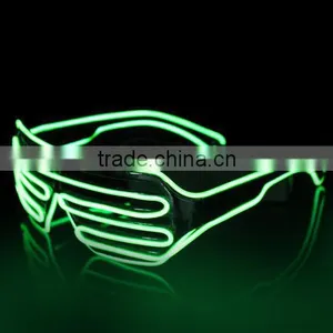 Glowing Party Rave EL Wire Glasses/EL Sunglasses/EL Light Glasses/Lighting EL Glasses thumbnail-6