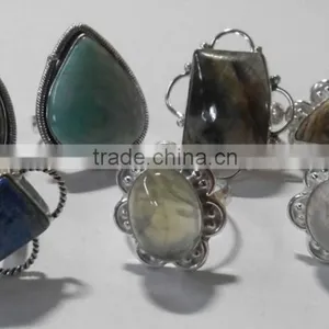 Wholesale Natural Gemstone Metal Rings @ Usd 1 thumbnail-1