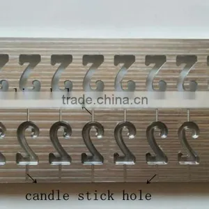 Number Candle Mould thumbnail-1