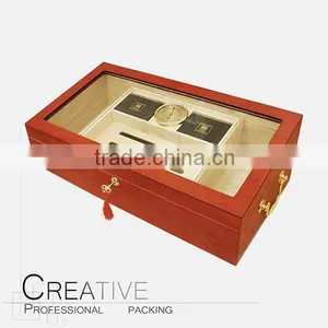 Made in China Rose Wood Cigar Humidor thumbnail-1