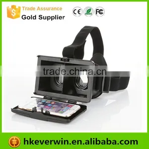 Lightest Plastic Google Virtual Reality 3D Video Glasses For IPhone and Android thumbnail-1
