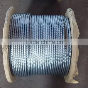 Galvanized Steel Wire Rope, 7*19 Steel Wire Rope thumbnail-1