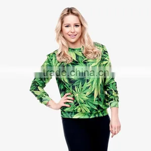 New Design Round Neck Pullover, Custom 3D Sublimation American Sweatshirt thumbnail-3