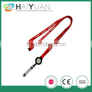 Tube Polyester Lanyard With Epoxy Badge Ski Pass Holder thumbnail-1