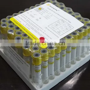 Yellow Cap Clot Activator With Gel Blood Collection Tube thumbnail-2