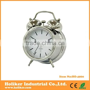 Metal Twin Bell Electronic Alarm Clock thumbnail-1