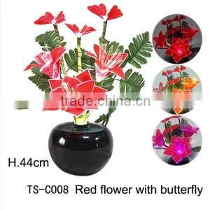 Fiber Optic Butterfly Flower LED Light thumbnail-1