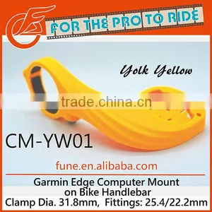 Yolk Yellow Garmin Edge Bike Mount thumbnail-1